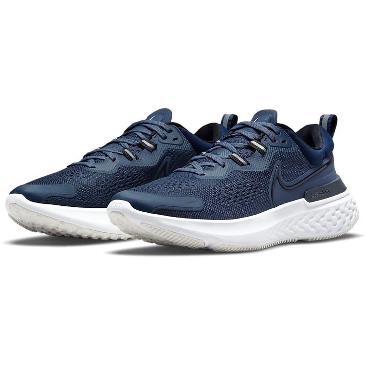Nike React Miler 2 Thunder Blue Men Sneakers Obsidian Black CW7121-400