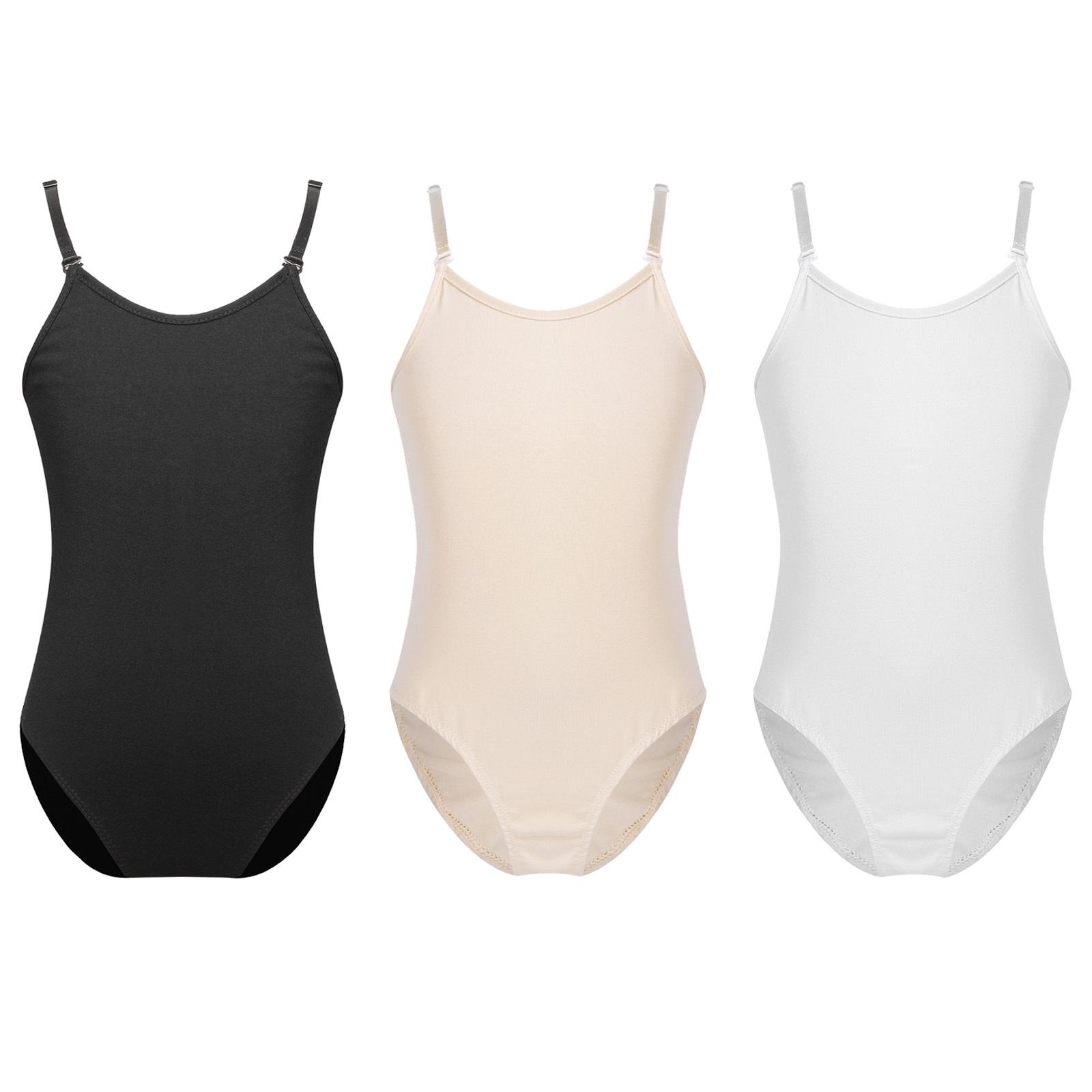 

Kids Girls Nude Seamless Ballet Dance Leotard Camisole Bodysuit with Adjustable Straps 15-16 Years тілесний