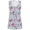 Lazy Jacks Damen/Damen Blumenstreifen Westtop