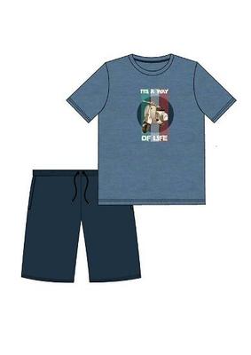 Cornette F&Y Boy 500/49 Scooter Pajamas Kr/r 164-188 Cornette