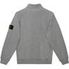 Stone Island Jacket Kids Solid Color Stand Collar Zipper Long Sleeve Kids jackets Gray 791661120-V0M64