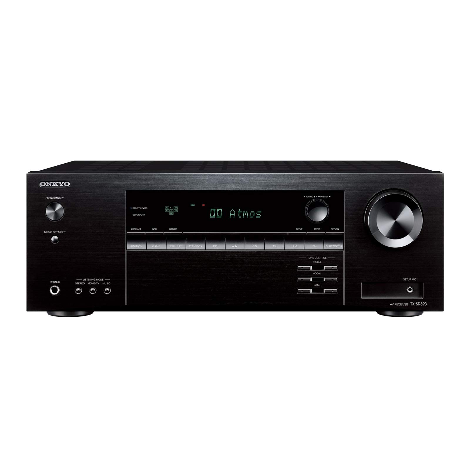 

Onkyo TX-SR393 5.2 Channel AV Receiver.