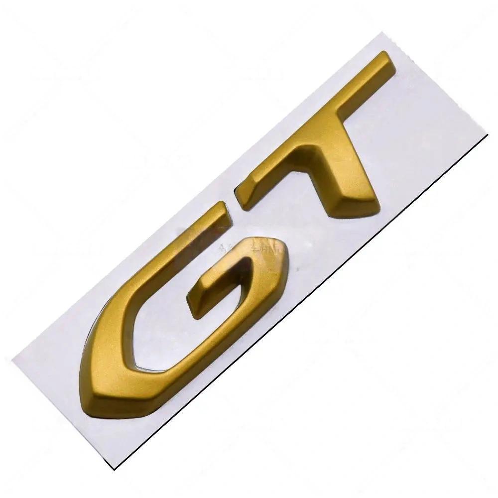 3D Metall GT Abzeichen Aufkleber Seitenkotflügel Kofferraum Heck Emblem Aufkleber