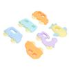 6 Pack Baby Teething Toys Set, Food-Grade ABS Material, Soft & Easy To Grasp, Gentle On Gums, Teething Relief for Infants