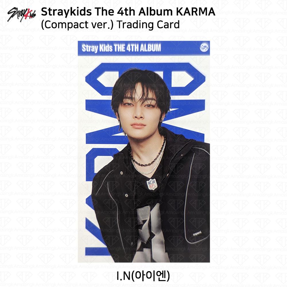 Stray Kids Το 4ο Άλμπουμ Karma compact έκδοση Επίσημη Φωτοκάρτα