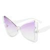 Butterfly Shape Women Sunglasses Fashion Trendy Anti-glare Sun Glasses Stage Show Performance Sunglasses for Women