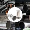 51Mm 60Mm Inlet Motorcycle Exhaust Muffler Adjustable Db Killer Noise Sound Eliminator Stainless Steel