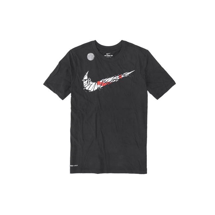 Nike T Shirts Men's Crew Neck Moderate Straight Fit BQ3658-010