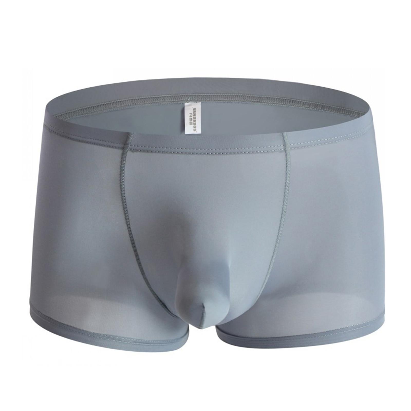 

Нижнее белье из шелка слонового носа JJ, мужские шорты с плоскими углами XXL