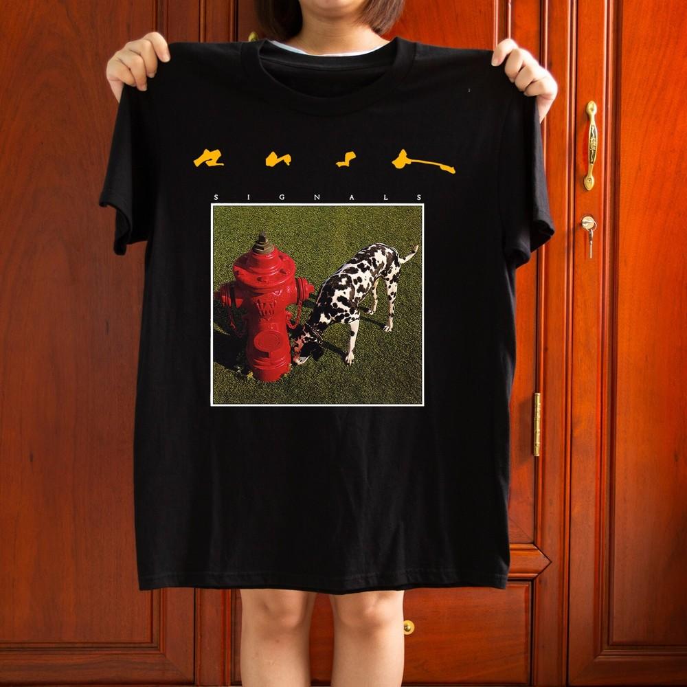 Rush Signals Unisex Black T-shirt Size S-5XL Unisex T-Shirt XXXXL