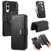 For Samsung Galaxy S25 Edge Case CASENEO MW-02 Detachable Magnetic Leather Flip Phone Cover