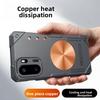 For OnePlus 15R Case Hard Silicone shockproof Heat dissipation magnetic Protective Back Cover For OnePlus15R One Plus 15R shell