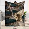 Gothic Style Blanket Durable Comfort Suitable for Picnics Office Bed All-Season Use Warmthful Decor Gift for Travel Home Birthdays