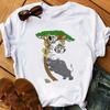 Fashion Disney Cartoon Men Tees Mickey Mouse T Shirt Women Summer Family Clothing Female T-shirts Streetwear Y2k Ladies Blouses
