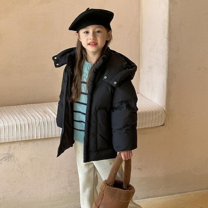 Cold-proof Clothing, Children's Down Jackets, Boys and Girls, Big Children's Velvet Jackets, Children's Clothing