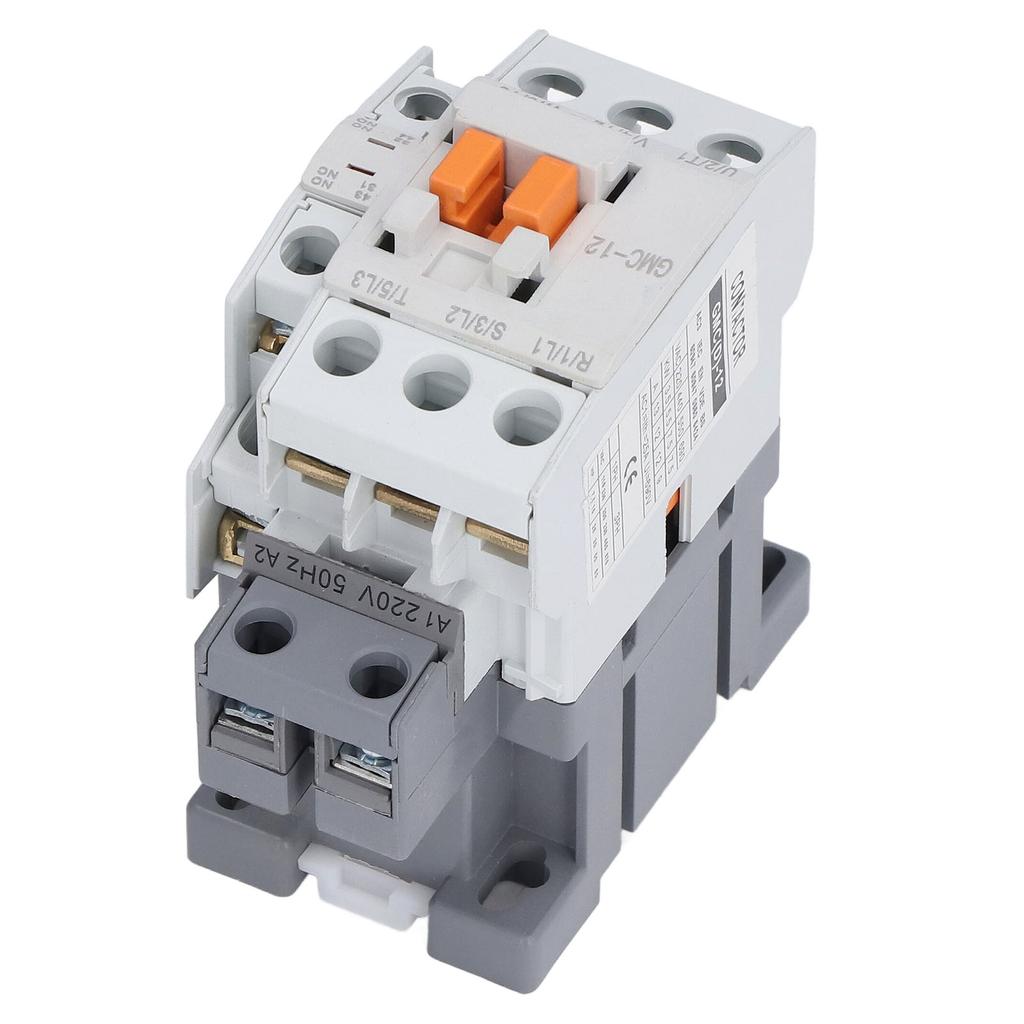 AC Contactor DIN Rail Mount Household Circuit Control Contactor 1NO 1NC 220V 50Hz 13A GMC‑12