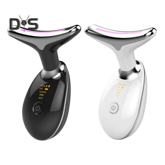 Neck Face Lifter Massager Anti Wrinkle Skin Tighten Device Double Chin Remover Beauty Tool for Facial Contouring Absorbs Creams Faster