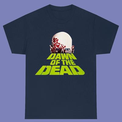 L'alba dei morti Viventi Film Horror da Uomo Blu Navy Taglia S-3XL