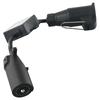 High Quality Light Converter Trailer Light Converter Part Practical Round US To European Vehicle Connector Parts Plug