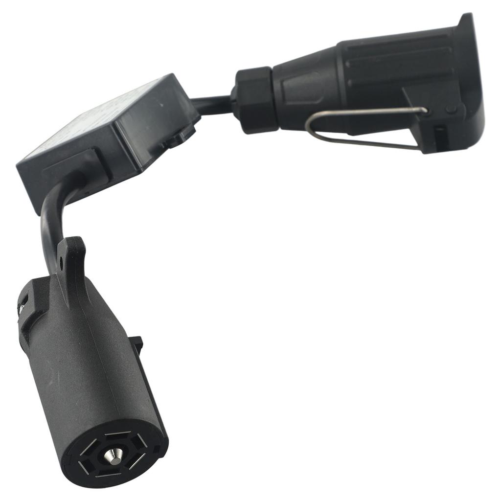 High Quality Light Converter Trailer Light Converter Part Practical Round US To European Vehicle Connector Parts Plug