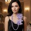 Elegant Style Long Necklace Flower Designing Belly Jewelry Waist Chain  Spring Summer Wear