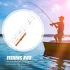 Telescopic Fishing Rod 1.0/6.3mm Mini Fishing Pole Rod Outdoor Portable Ultralight Spinning Casting Lure Rod for Lake Freshwater