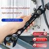 Multi-Functional Open End Wrench Alloy Steel Multifunctional Wrench Double-End Wrench