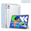 For Lenovo Xiaoxin Pad Pro 12.7inch TB-370FU Clear Acrylic Pen Slot Smart Tablet Funda For Lenovo Tab P12 12.7"TB375FC