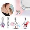 Charms Plata Nurse'S Three-In-One Pendant Copper Colors For Charms Copper Colors Original Bracelet For Jewelry Making