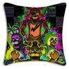 Anime F-Fnafs Boy Pillow Covers Cartoon Sofa Decorative Home Double-sided Printing Short Plush Cute Cushion Cover