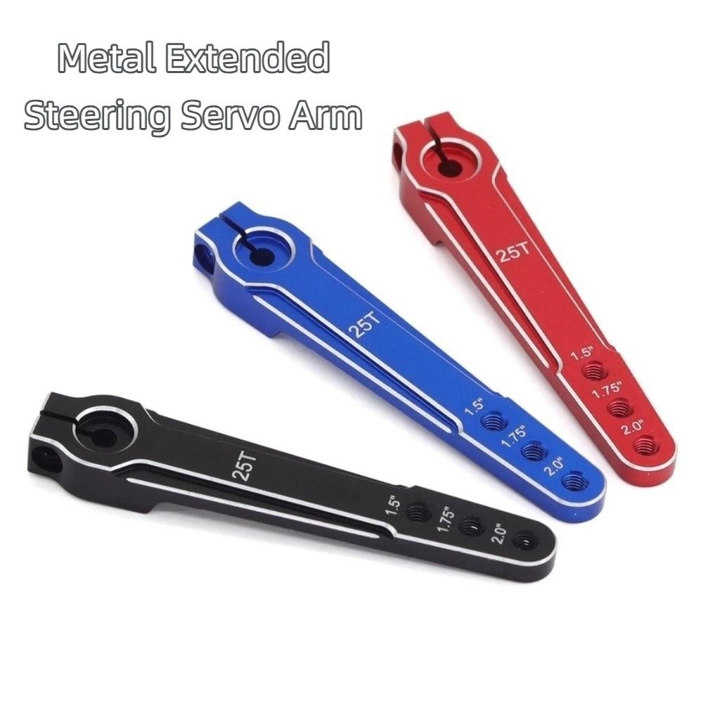 M3 Hole Steering Servo Arm Aluminum  Alloy Servo Swing Arm New Extended Servo Horn  for RC SCX10
