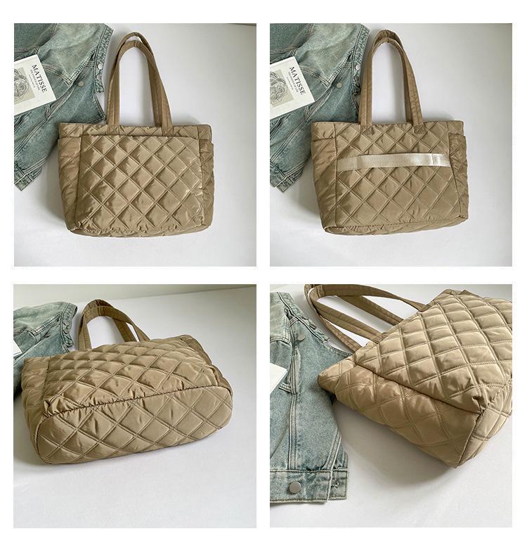 Large Capacity Cross-Border Tote Bag - Fashionable, Multifunctional, Versatile, and Casual Single Shoulder Bag