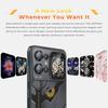 HOTWAV X100 Mecha 4G Smartphone, 6.75"FHD+, 16GB +128GB, Android 16,Slim and Lightweight body,Secondary screen,Dual SIM,Face/Fingerprint Unlock