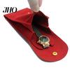 Jewelry Organizer Bag Watch Anti-wear Anti-scratch Shock-proof Press Button Short Velvet Pouch Snap Design Portable Packing Daily Use