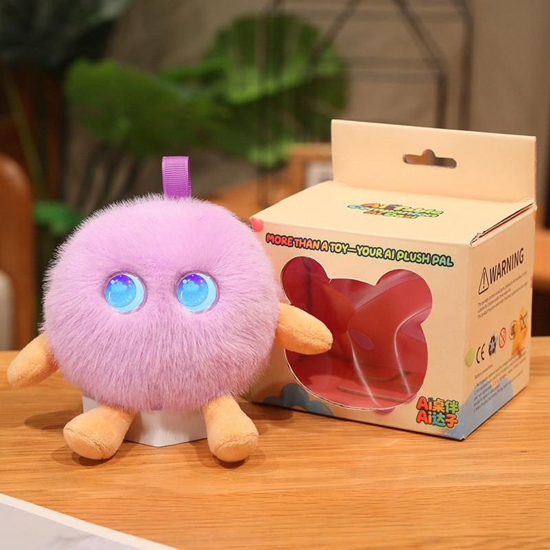 Husky Plush Toy With Emotional Companion Function For Kids And Teens
