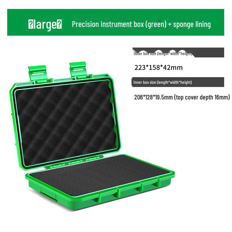 Förseglad Vattentät Verktygslåda för Små Precisionsinstrument