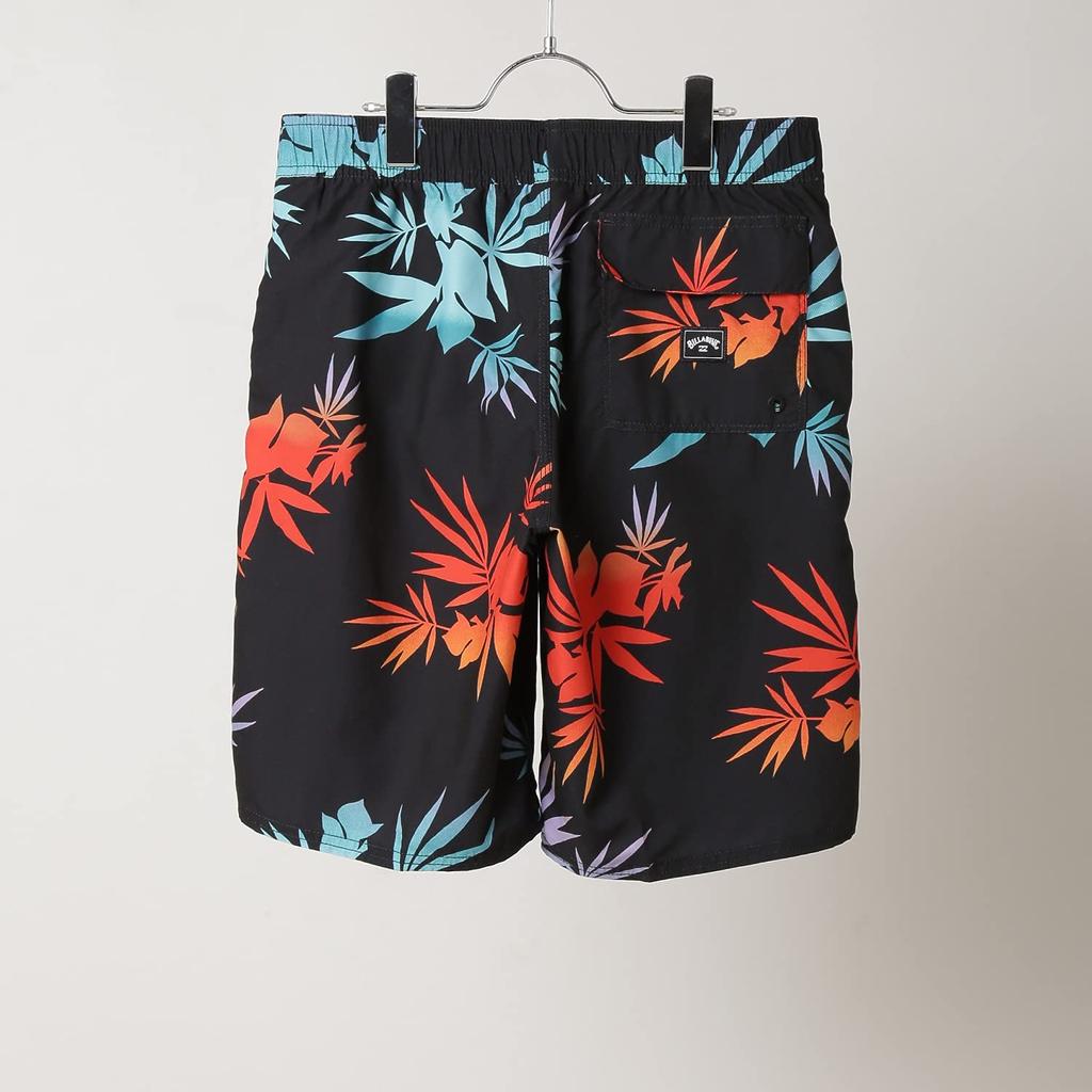 Billabong Sundays Trunks Board Shorts, Men's, Black, Medium