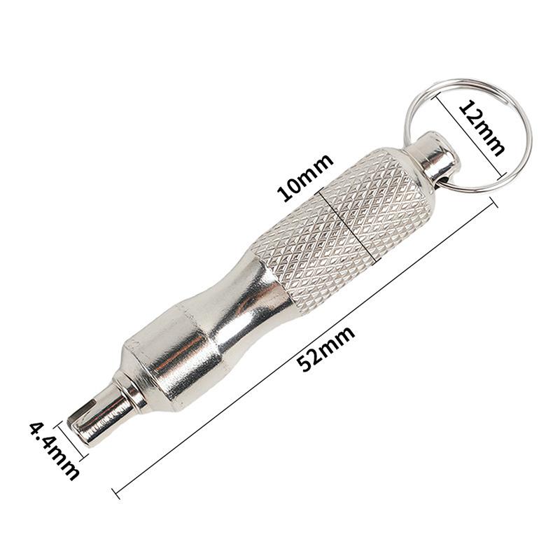 

Portable Valve Core Wrench Stainless Steel Car Bike Tire Valve Disassembly Tire Valve Core Stems Remover Screwdriver Dual Use sliver