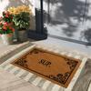 Sup Doormat Rubber Bathroom Kitchen Mat Garden Garage Door Floor Mat Non-Slip Carpet Entrance Rug