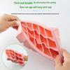 Food Grade Silicone Ice Cube Tray with Lid - Large Commercial and Household Mold