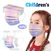 Children's Disposable Tie-dye Starry-sky Printed Mask Disposable Face Mask Ear Loop Mask 50PCS