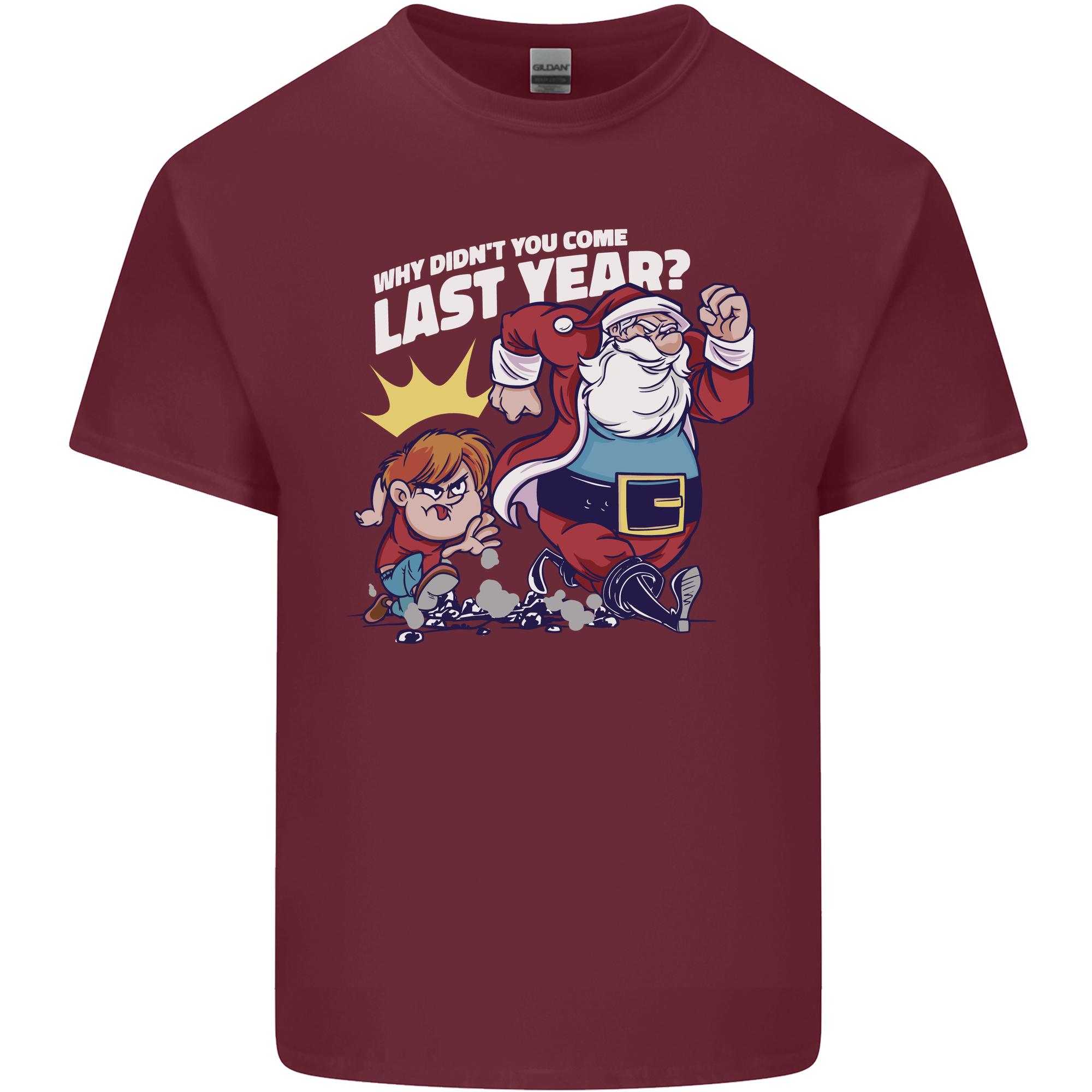 Christmas Santa Naughty List Xmas Funny Unisexs Light Cotton TShirt S