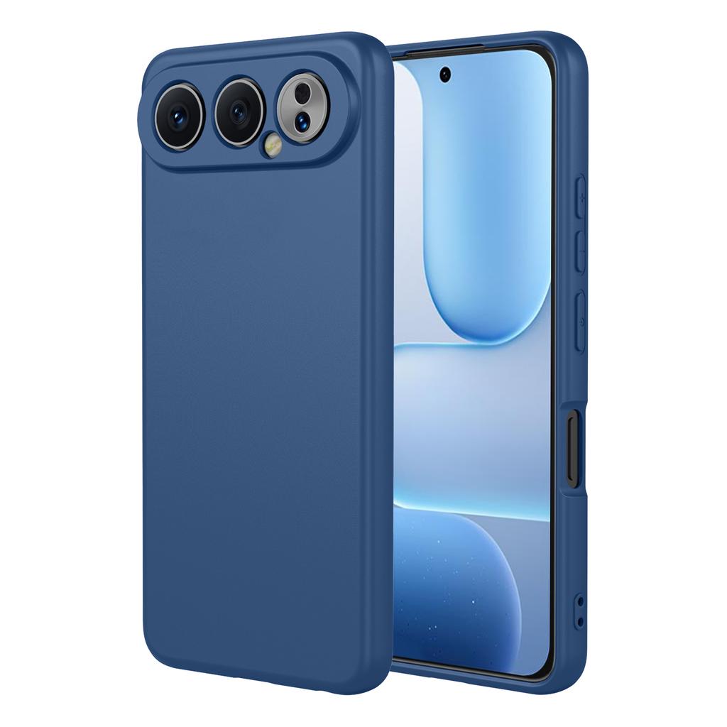 For Honor 500 5G Case Liquid Silicone Feel Soft TPU Protective Phone Cover