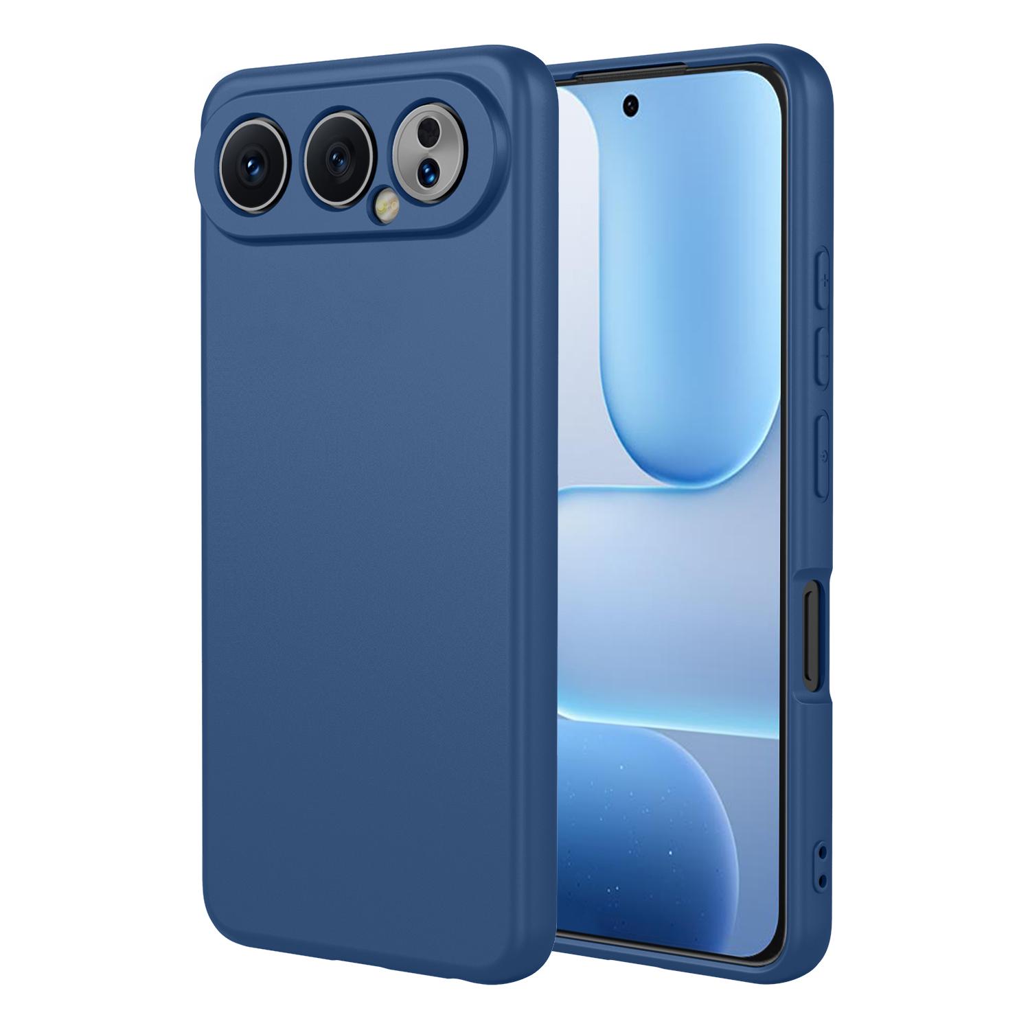 

For Honor 500 5G Case Liquid Silicone Feel Soft TPU Protective Phone Cover