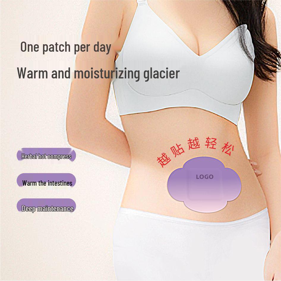 Vitality Waist and Abdomen Herbal Warm Patch with Mugwort and Pepper