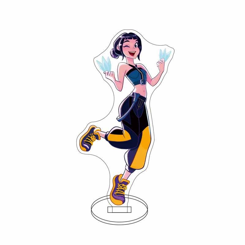 KPOP DÄMONENJÄGER Anime Acryl Aufsteller Modellplatte Dekoration Originalität Schreibtisch Figur Display Fans Geschenk Cartoon Prime Produkte