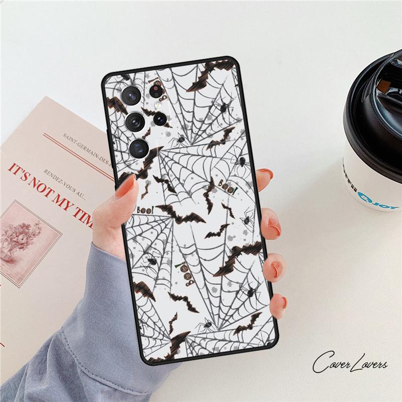 Vampire Bat Phone Case For Samsung Galaxy S24 S25 S23 S22 Ultra Note 10 20 Plus S20 S21 FE Cover
