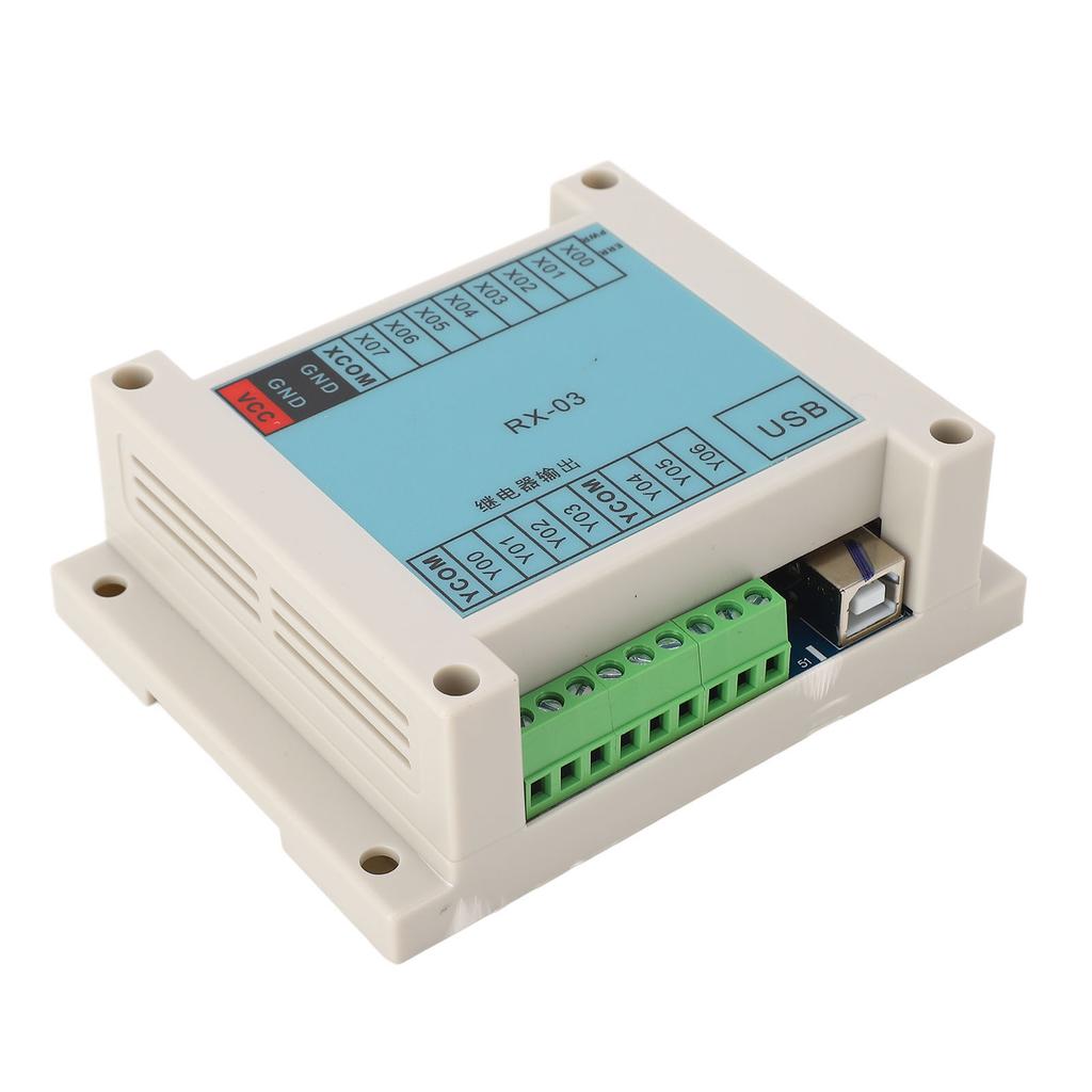 Programmable Logic Controller 8 Input 7 Output Computer Phone Programming Industrial Control Board