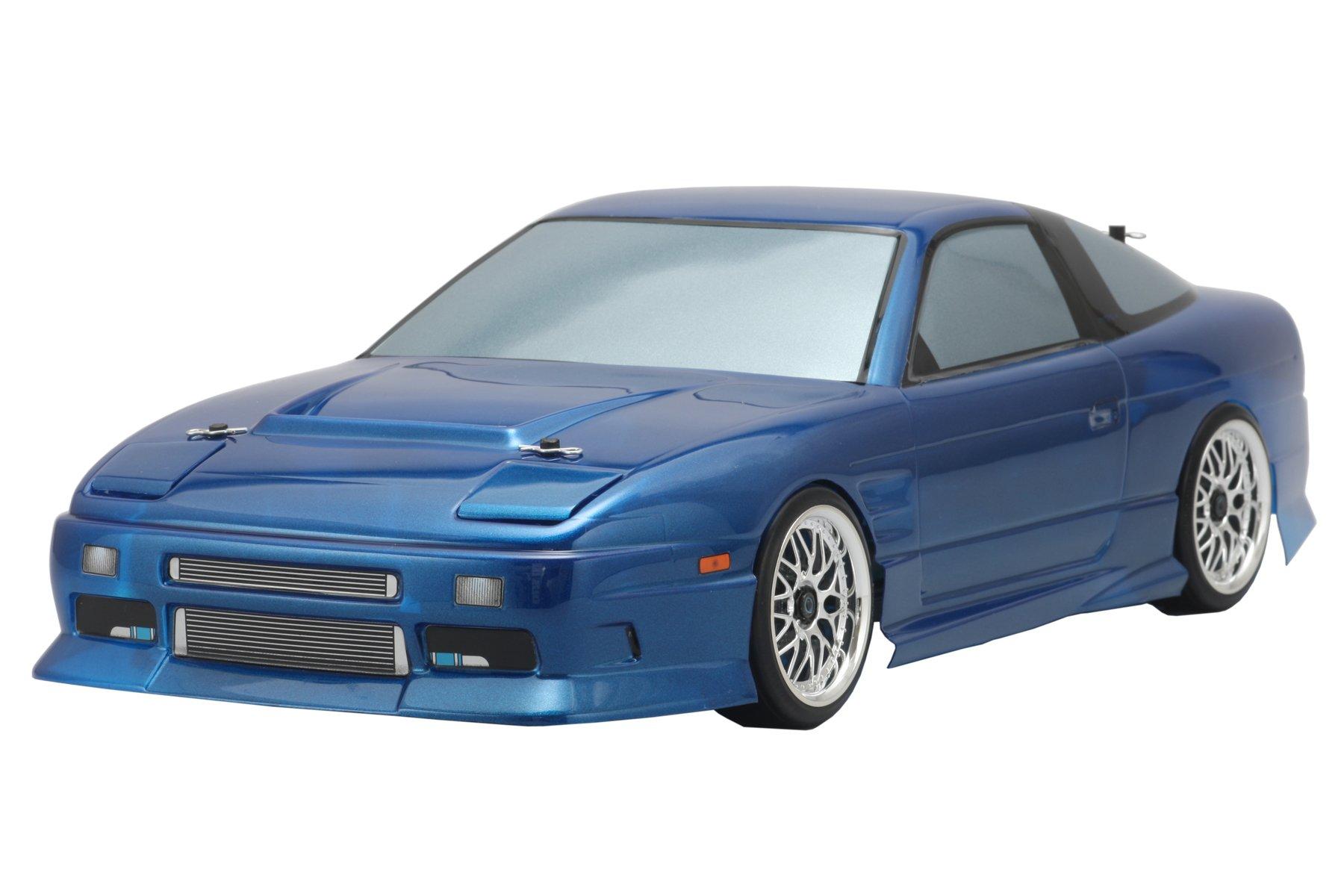 

NISSAN 180SX Street Version Body for Drift Car masking light (with & decal) SD-180BS синій