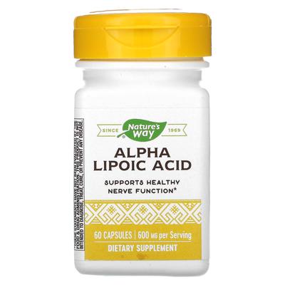Alpha Lipoic Acid, 600Mg, 60 Capsules (200Mg Per Capsule)